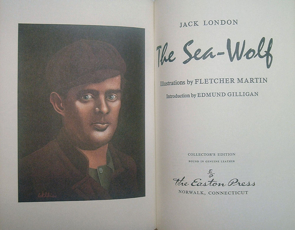 THE SEA-WOLF by Jack London Easton Press Genuine Leather As New 1979