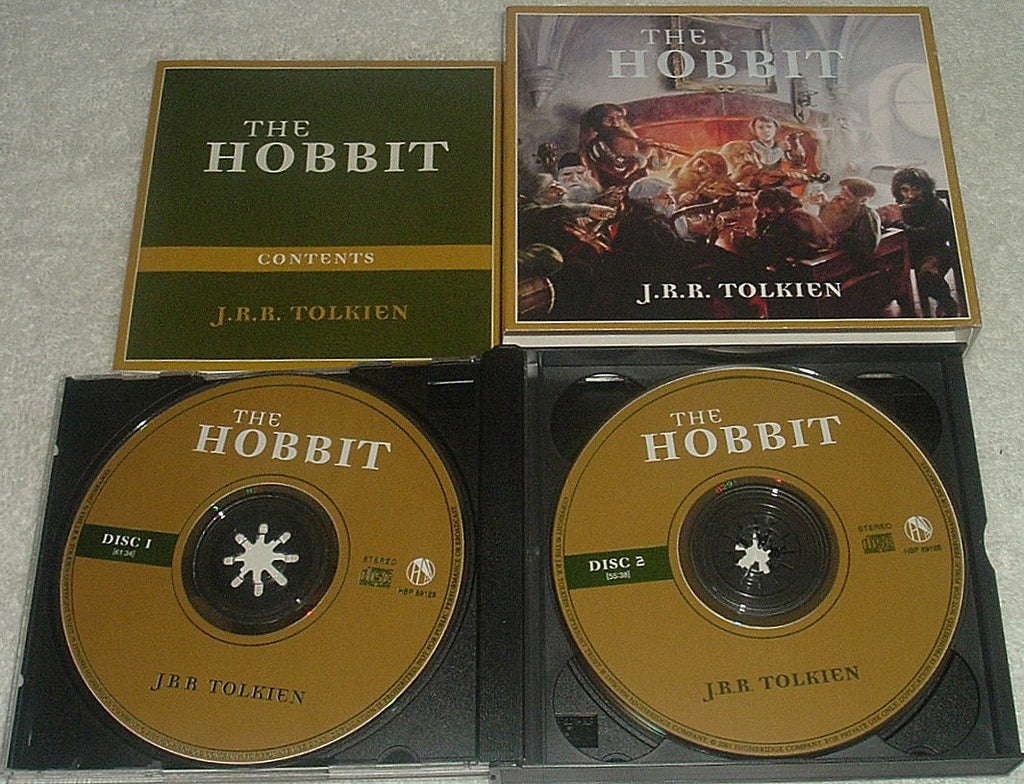 4 Volume Set LORD Of The Rings  and The HOBBIT Dramatized American Production on 14 CDs Brand New