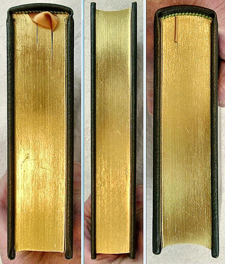 LEAVES OF GRASS by Walt Whitman Easton Press Full Leather Edition 1977