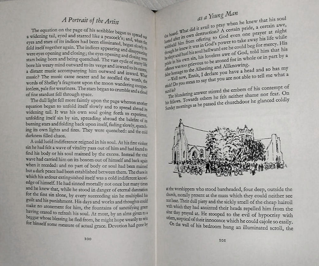 A Portrait Of The Artist As A Young Man by James Joyce Easton Press Leather As New 1977