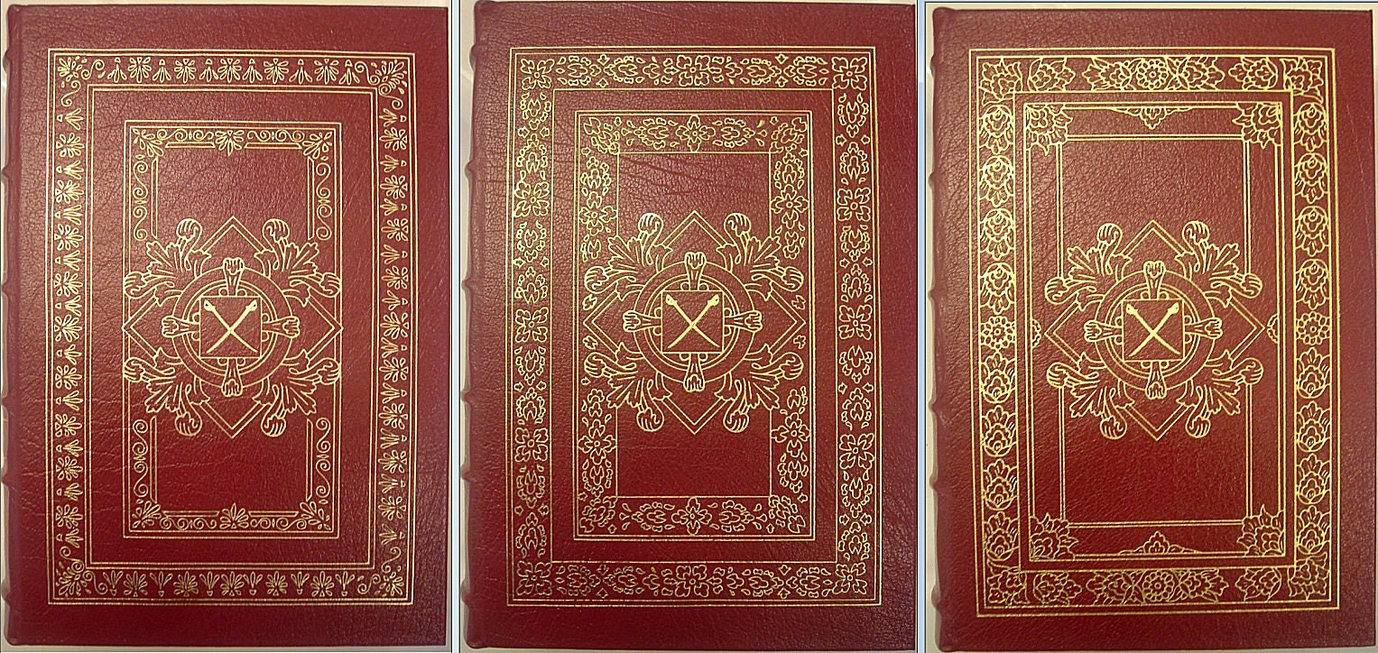 Shelby Foote's Civil War Narrative: Signed Easton Press 3 Volume Leather Set 1991