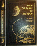 From The EARTH To The MOON by Jules Verne Easton Press Leather As New 1970