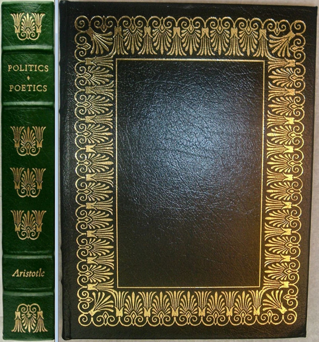 POLITICS & POETICS by Aristotle Easton Press Leather As New 1979