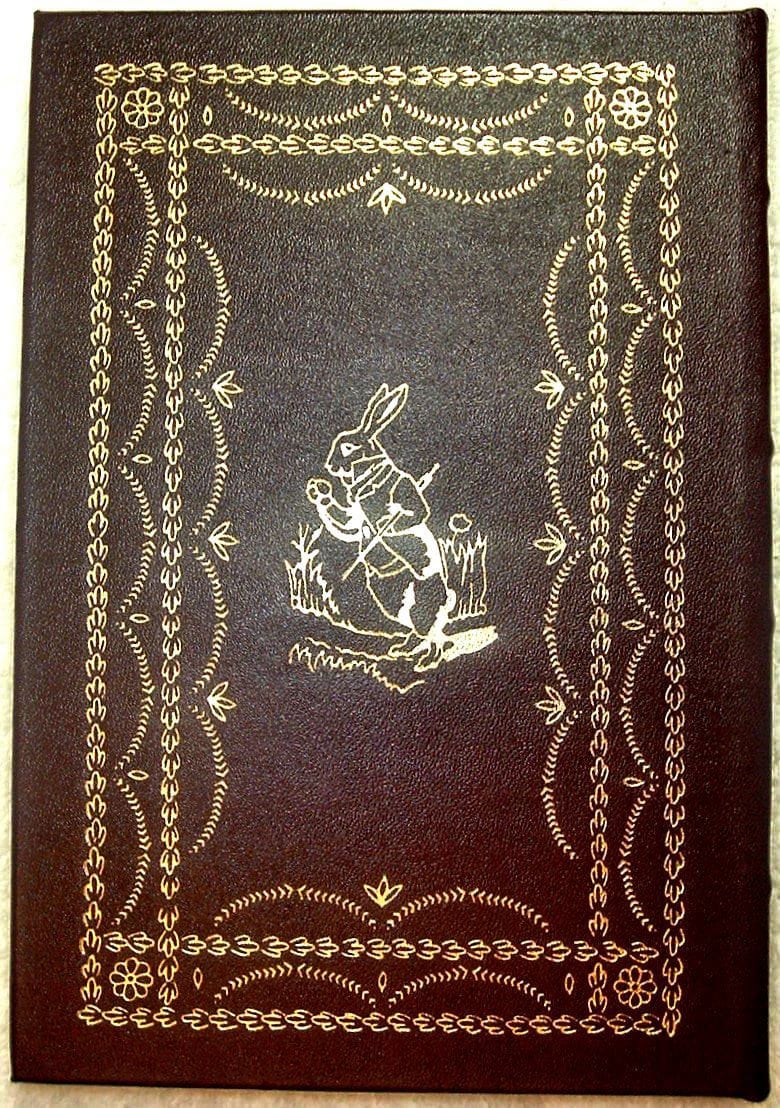 ALICE'S ADVENTURE In WONDERLAND by Lewis Carroll Easton Press Leather 1977