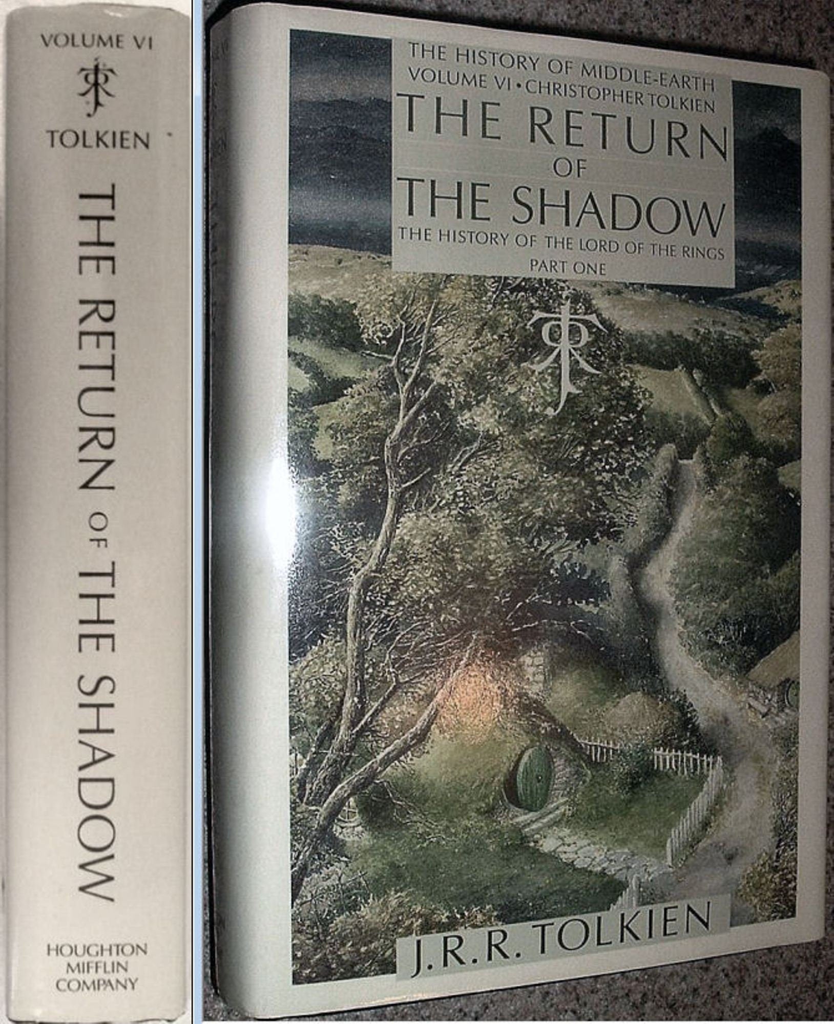 The RETURN Of The Shadow Volume VI by JRR Tolkien First Edition 1988