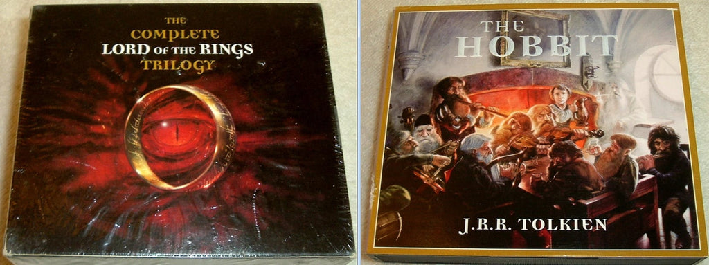 4 Volume Set LORD Of The Rings  and The HOBBIT Dramatized American Production on 14 CDs Brand New