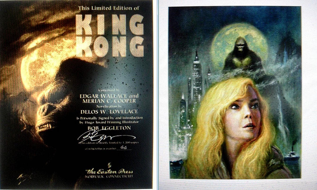 KING KONG 90th Anniversary Edition illustrated by Bob Eggleton Easton Press Leather