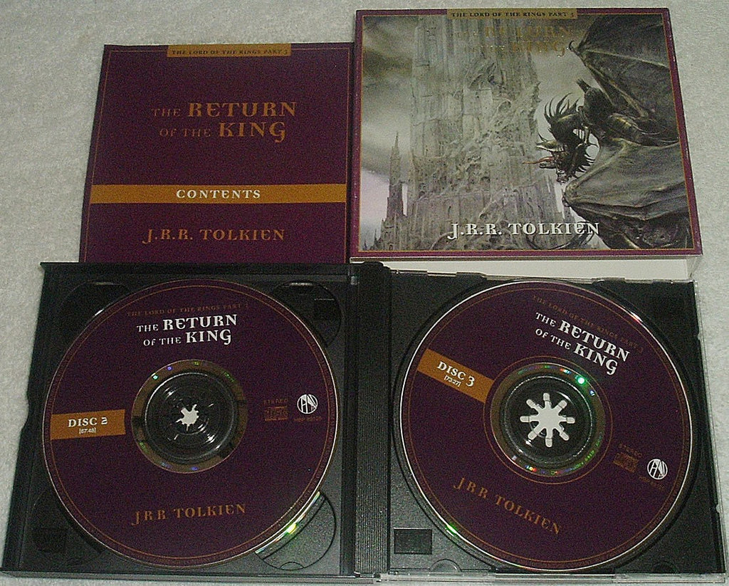 4 Volume Set LORD Of The Rings  and The HOBBIT Dramatized American Production on 14 CDs Brand New