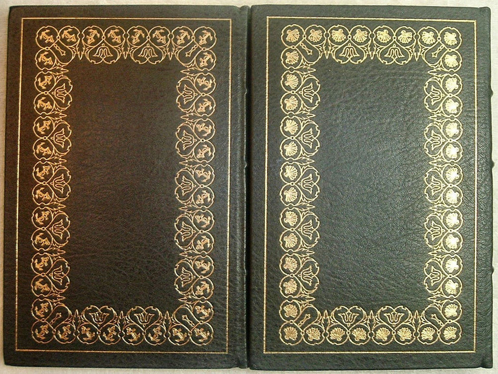 MOBY DICK by Herman Melville Franklin Library Leather 2 Volume Set 1980