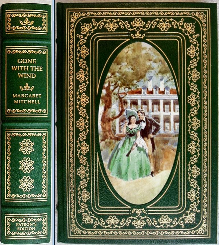 GONE With The WIND by Margaret Mitchell Franklin Library Patrons Edition 1986