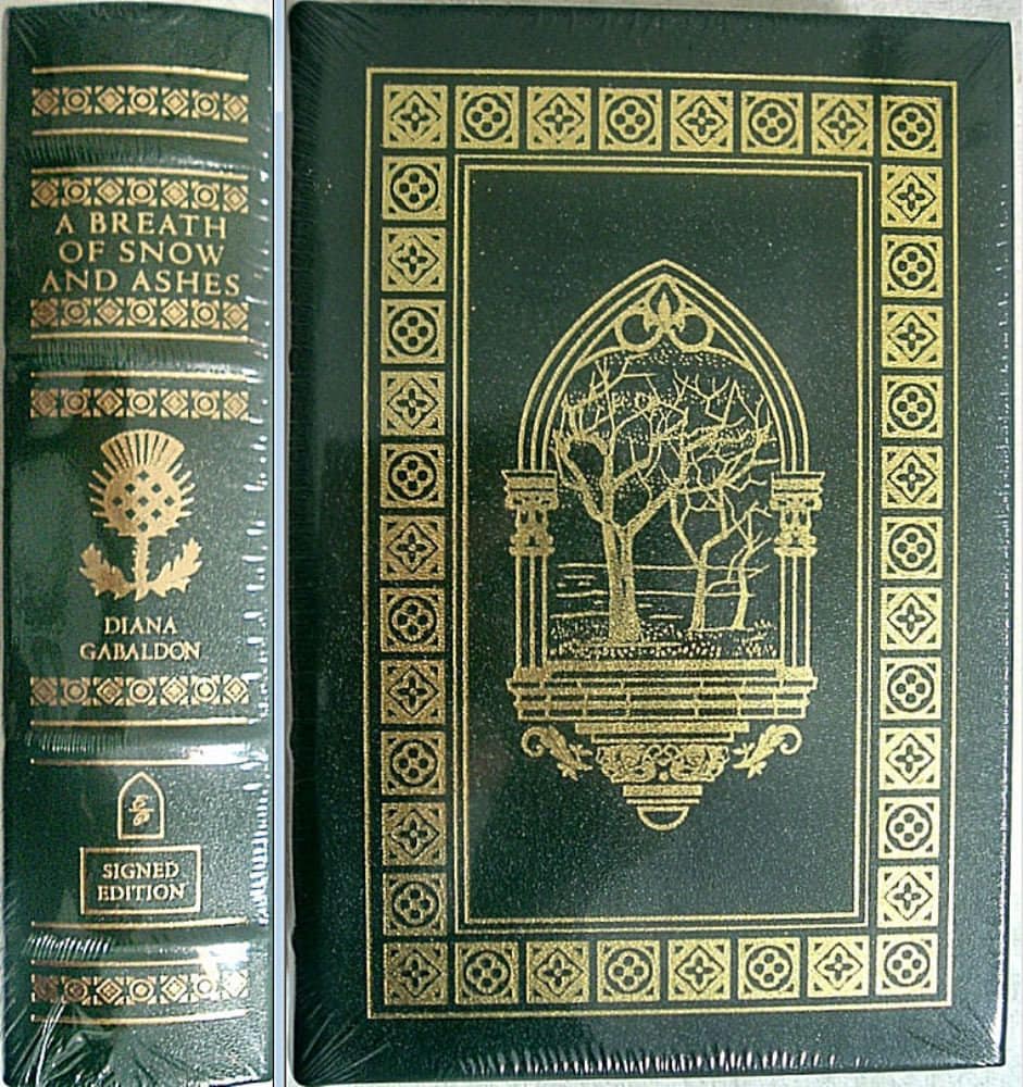 A BREATH Of SNOW And ASHES by Diana Gabaldon Easton Press Signed New Sealed
