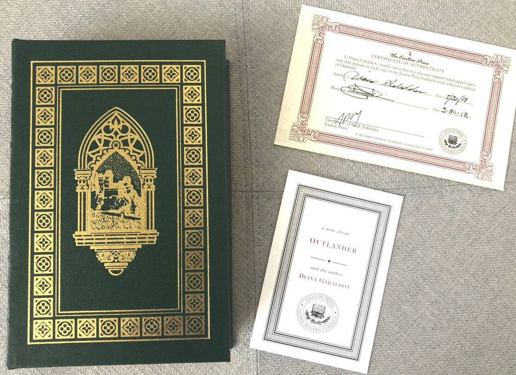 DRUMS OF AUTUMN by Diana Gabaldon Easton Press Signed by Author Brand New Sealed