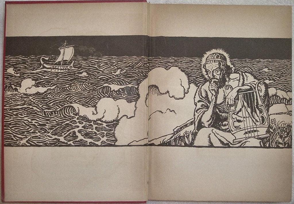 The Odyssey of Homer: 1929 First Edition, N.C. Wyeth Illustrations