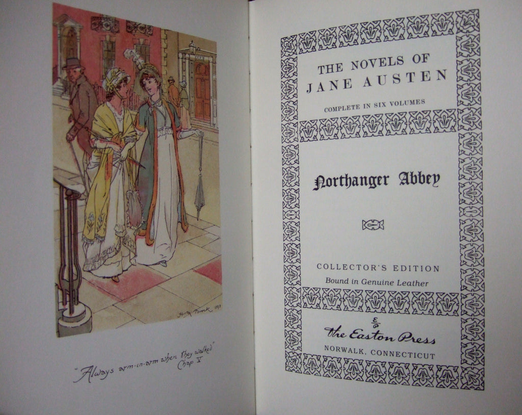 NORTHANGER ABBEY by Jane Austen Easton Press Leather Brand New Sealed 1996