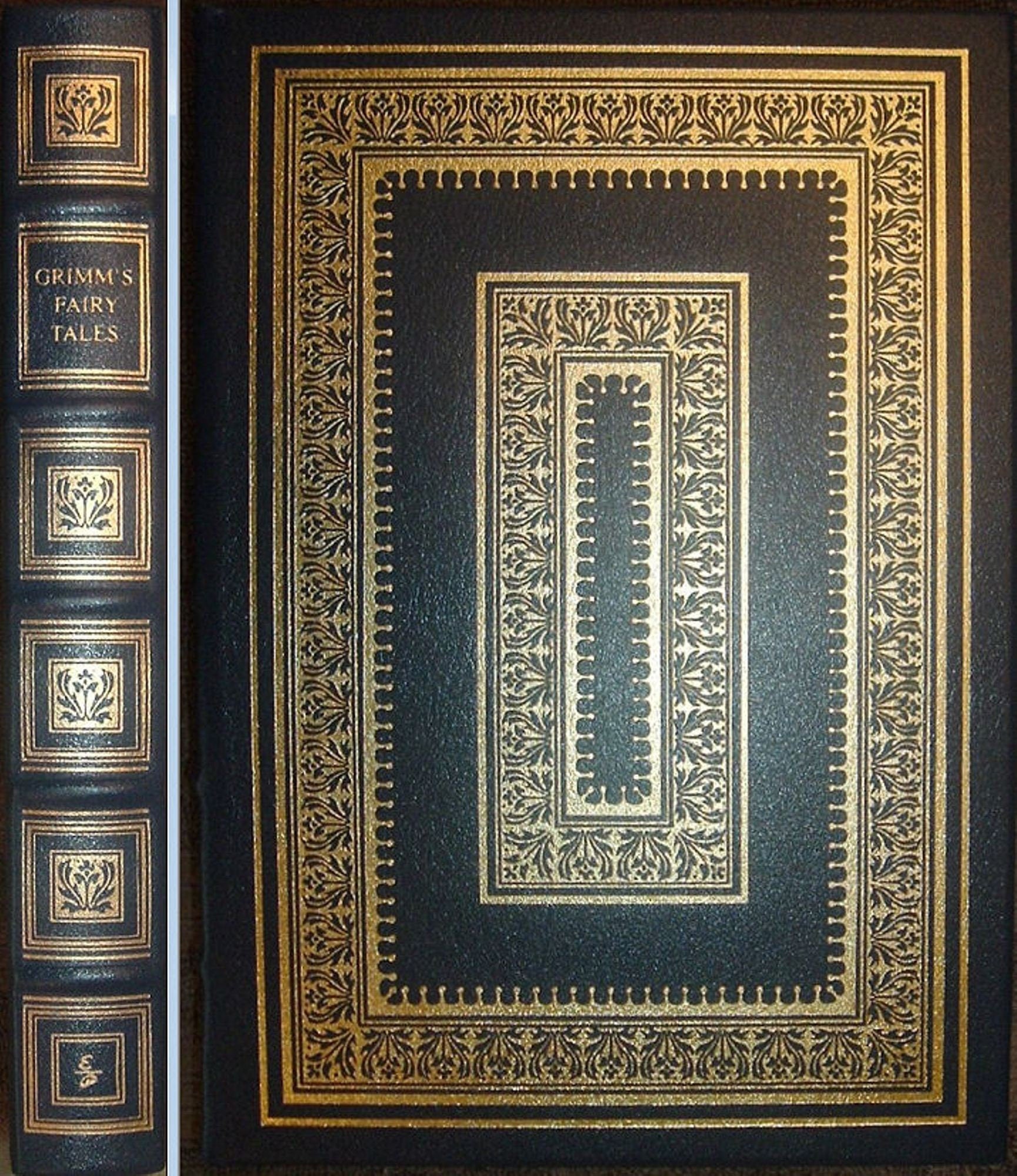 GRIMM'S FAIRY TALES by Jakob & Wilhelm Grimm Easton Press Leather 1980