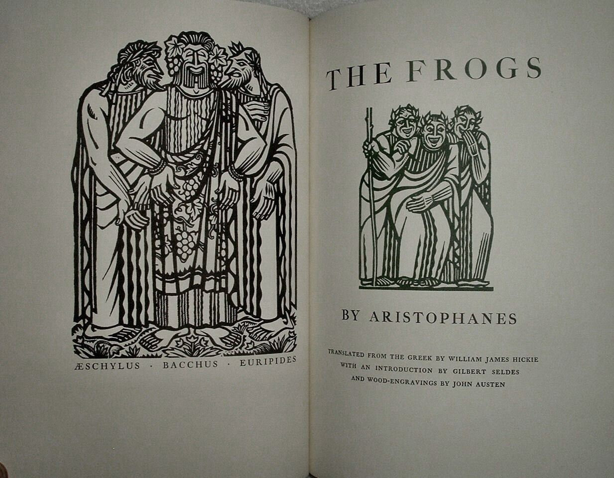 ARISTOPHANES The Frogs The Birds Easton Press Leather 1979
