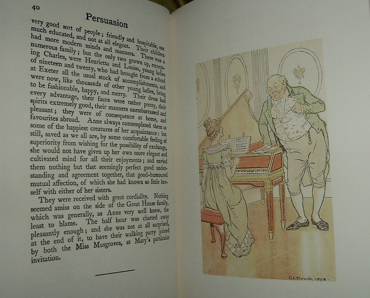 PERSUASION by Jane Austen Easton Press Leather Brand As New 1996