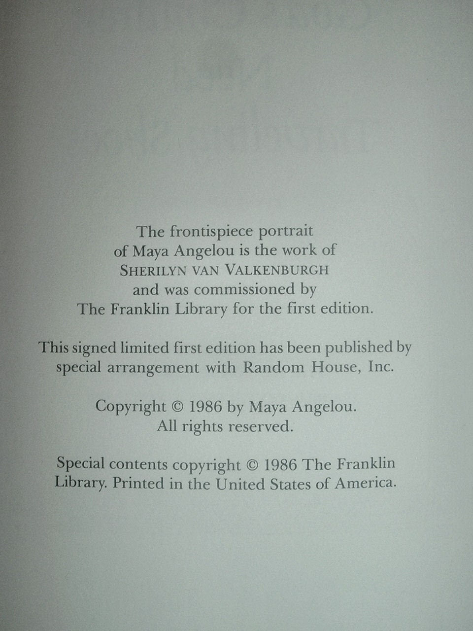 All Gods Children Need Traveling Shoes by Maya Angelou Signed by Author First Edition