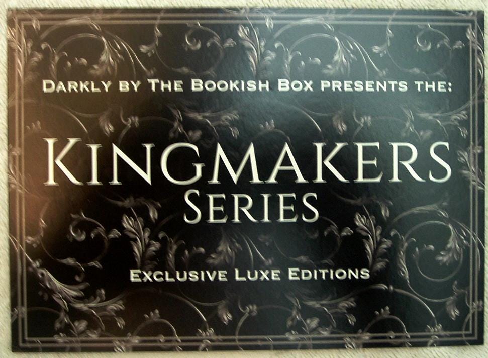 THE SAVAGE by Sophie Lark Bookish Box Signed Exclusive Lux Edition Kingmakers 2022