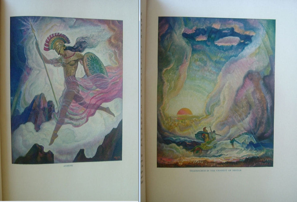 The Odyssey of Homer: 1929 First Edition, N.C. Wyeth Illustrations
