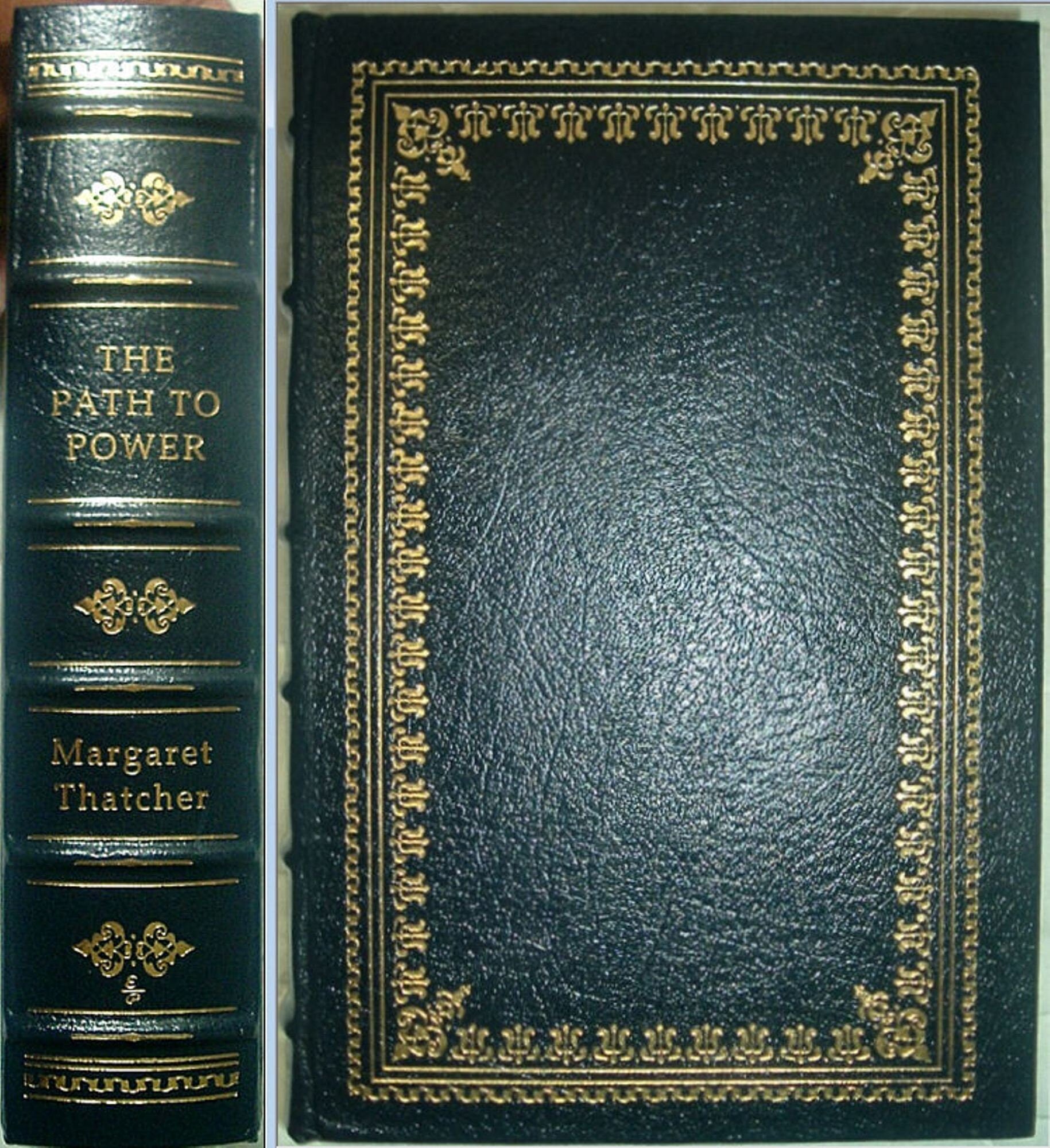 The PATH To POWER by Margaret Thatcher Easton Press Leather Signed 1 of 3000