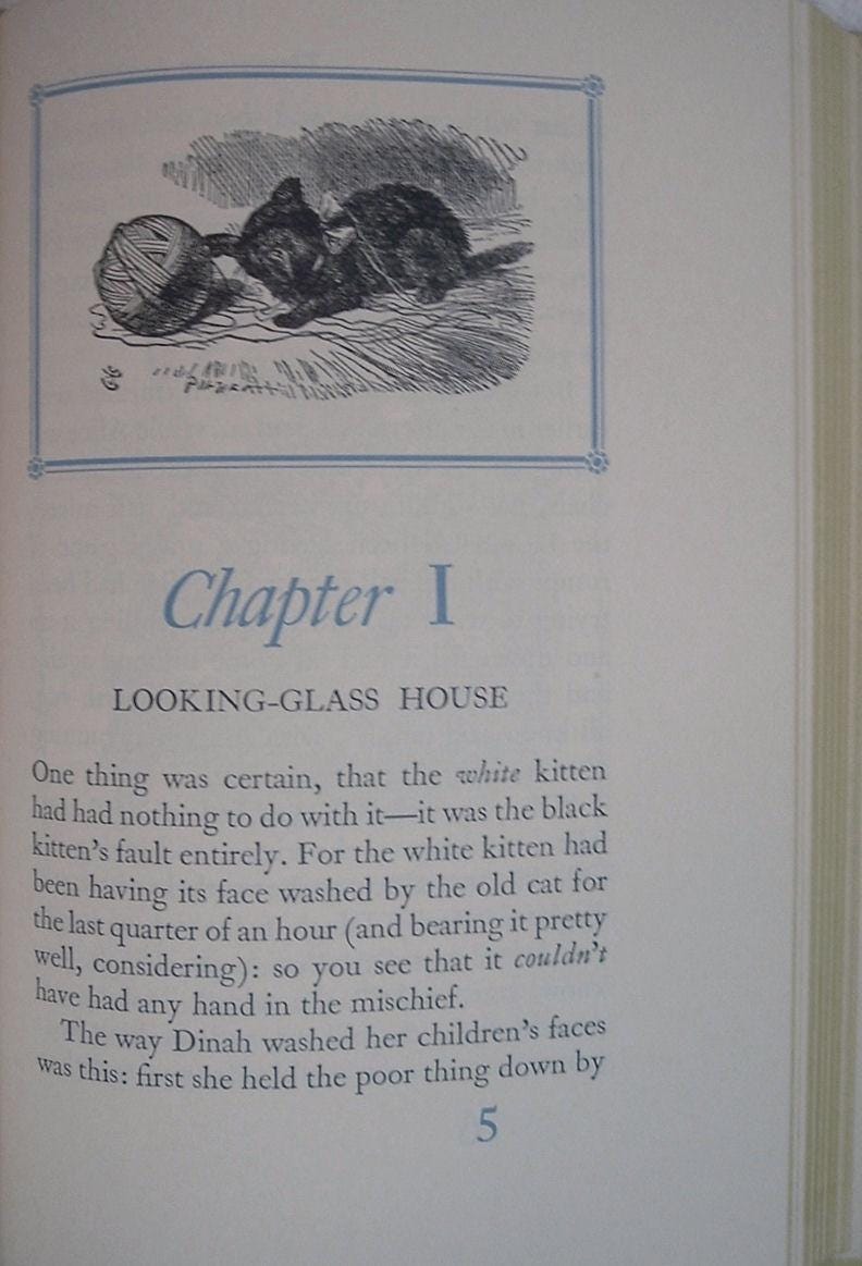 Alice's Adventures in Wonder & Through the Looking Glass by Lewis Carroll Heritage Press 1941