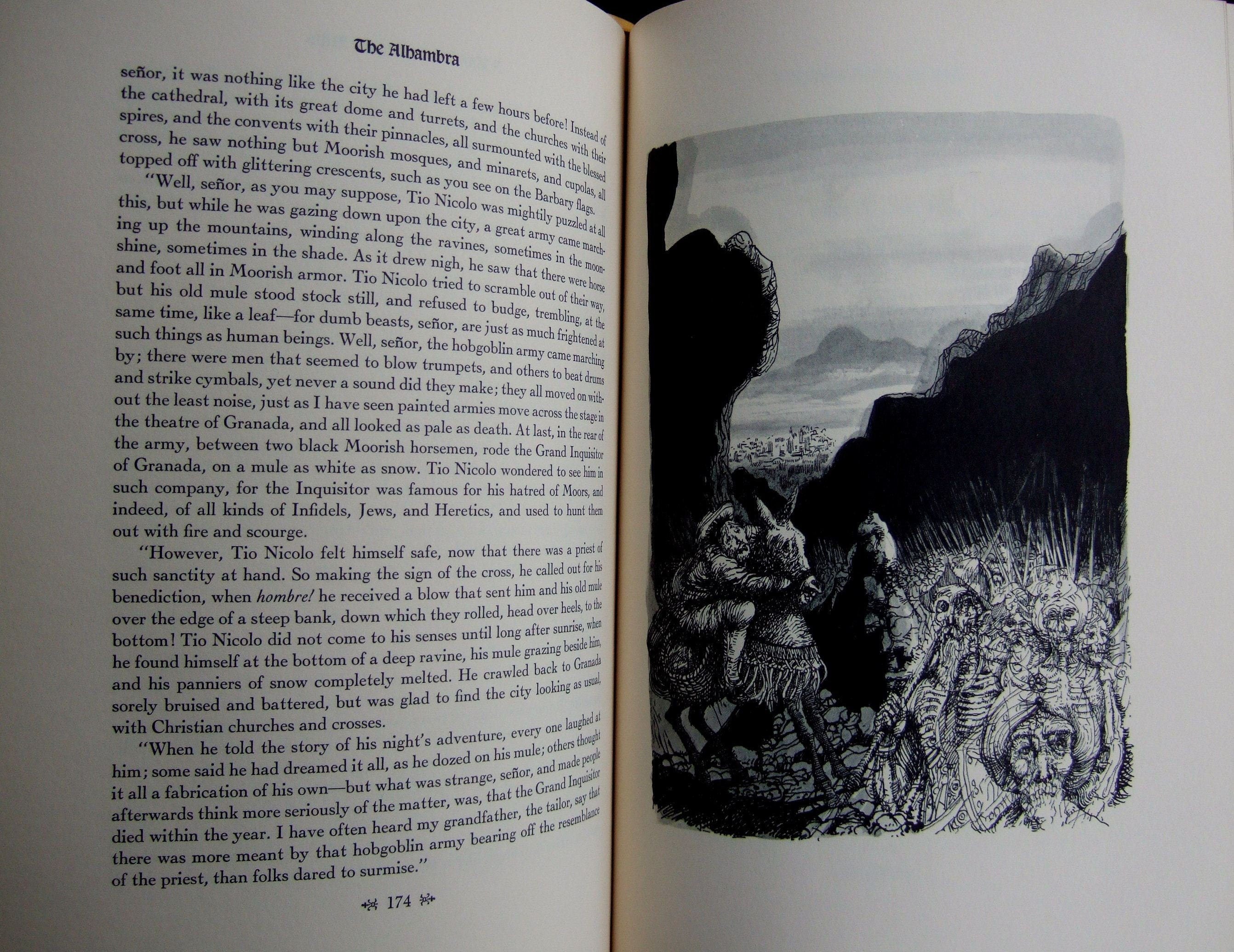 THE ALHAMBRA by Washington Irving Easton Press New Sealed 1978
