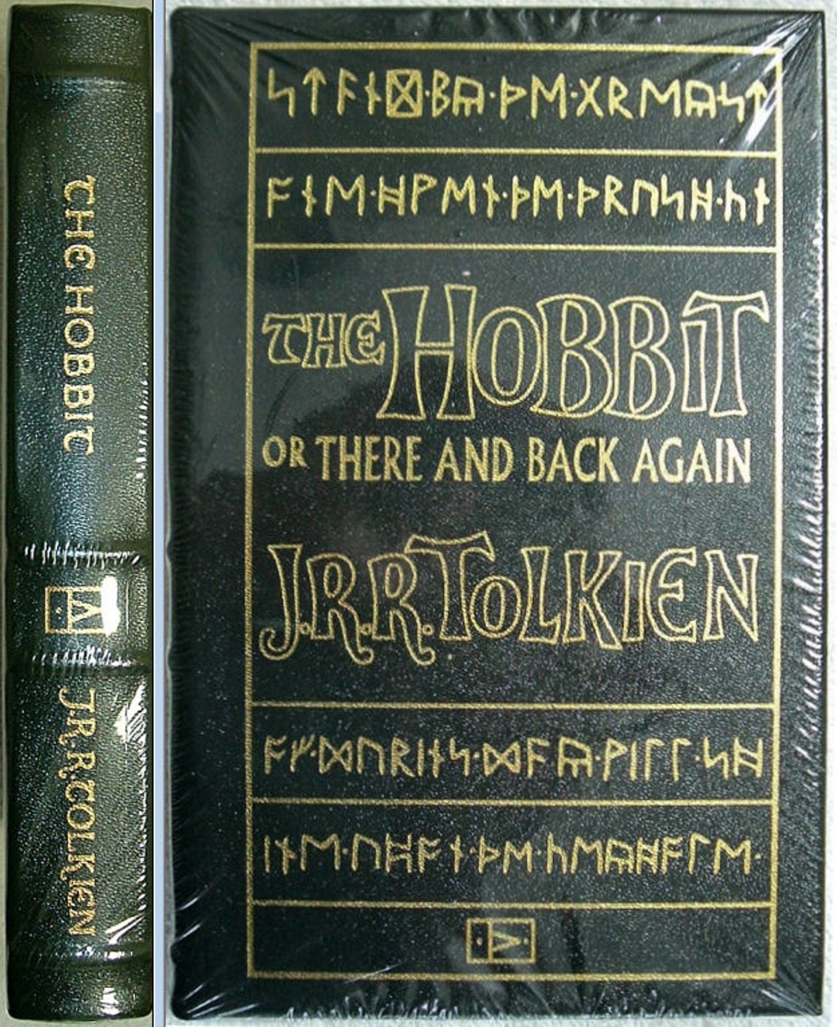 THE HOBBIT Or There And Back Again by JRR Tolkien Easton Press Leather New 1984