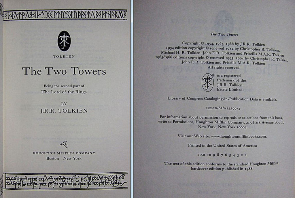 The Lord of the Rings 3-Volume Set: Movie Edition with Slipcase New