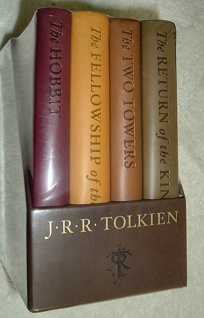 The Lord Of The Rings And The HOBBIT by JRR Tolkien 4 Volume Set Pocket Size Editions New Never Opened