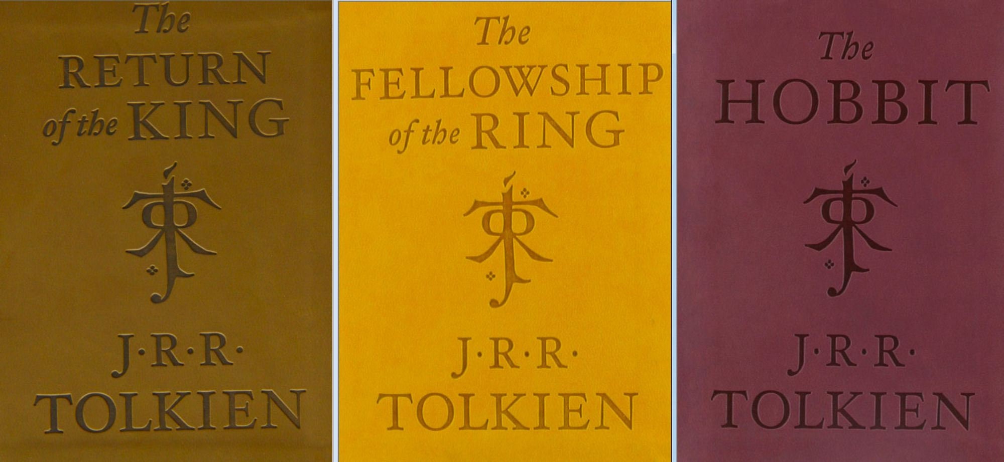 The Lord Of The Rings And The HOBBIT by JRR Tolkien 4 Volume Set Pocket Size Editions New Never Opened