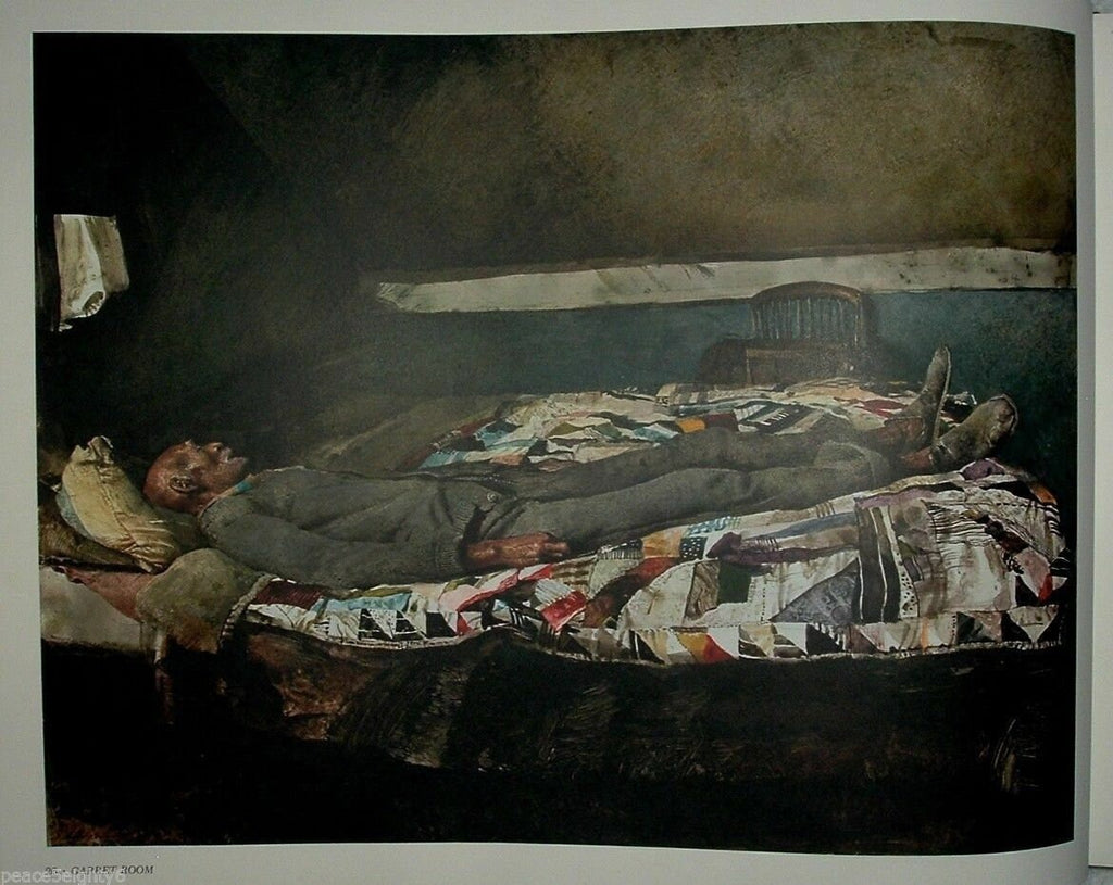 Andrew Wyeth Art Book: First Edition, 1968, Color Prints