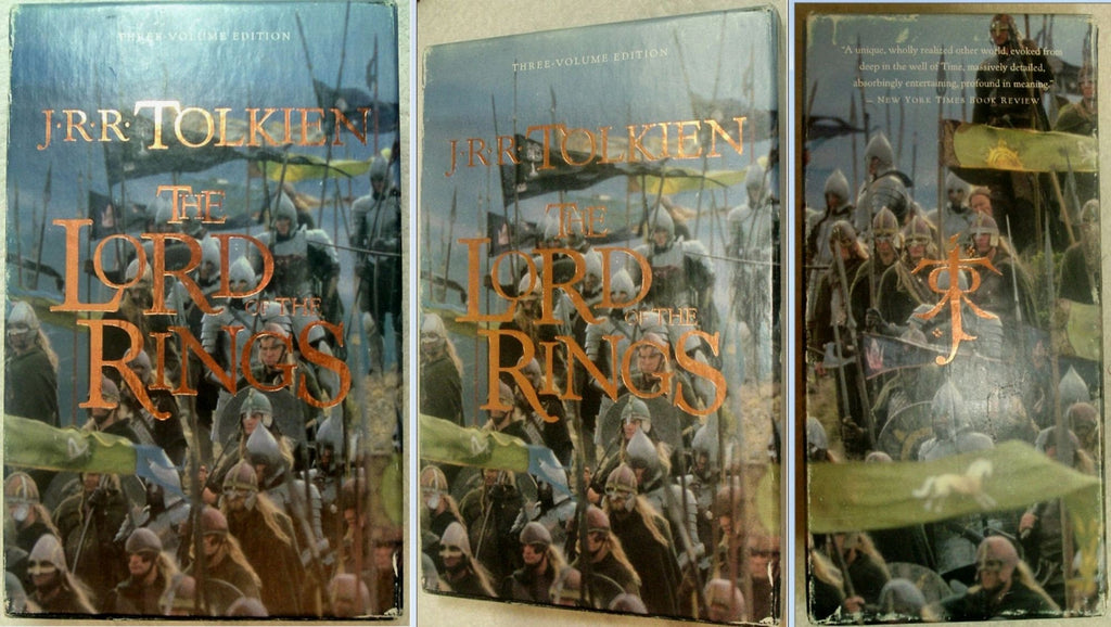 The Lord of the Rings 3-Volume Set: Movie Edition with Slipcase New