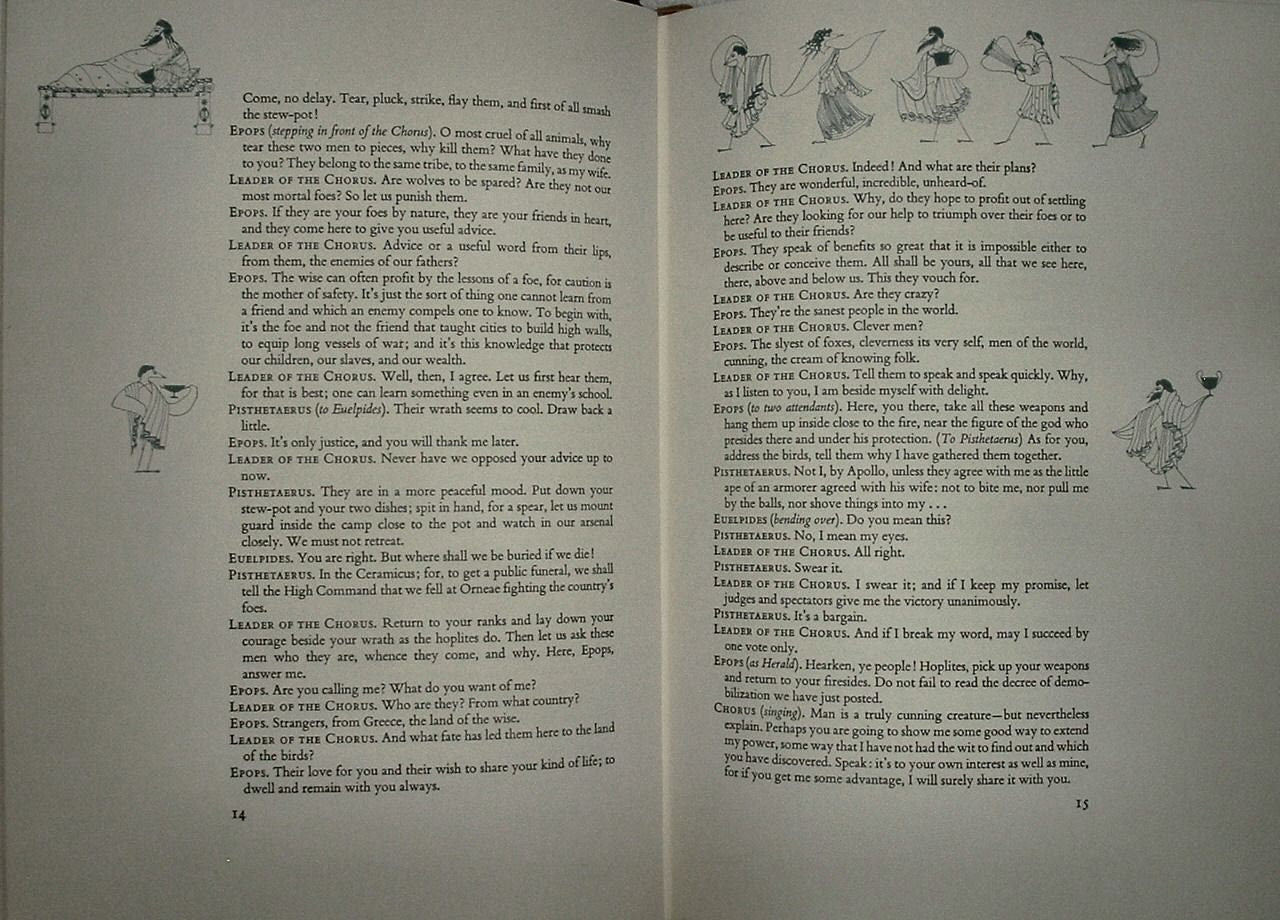 ARISTOPHANES The Frogs The Birds Easton Press Leather 1979