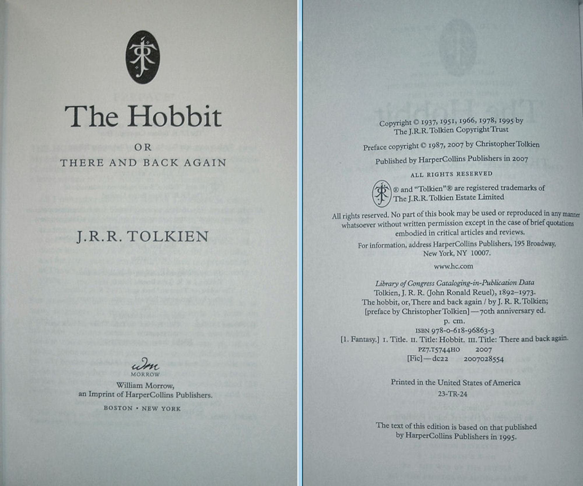 The Lord of the Rings & The Hobbit: Custom Slipcase, Dust Jackets