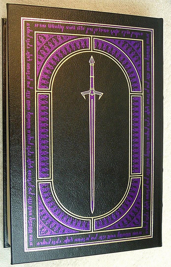 WARBREAKER by Bandon Sanderson  Full Leather 10th Anniversary Edition 2019