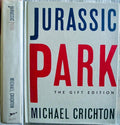 JURASSIC PARK by Michael Crichton Knoff Publisher Signed Gift Edition 1993 Book