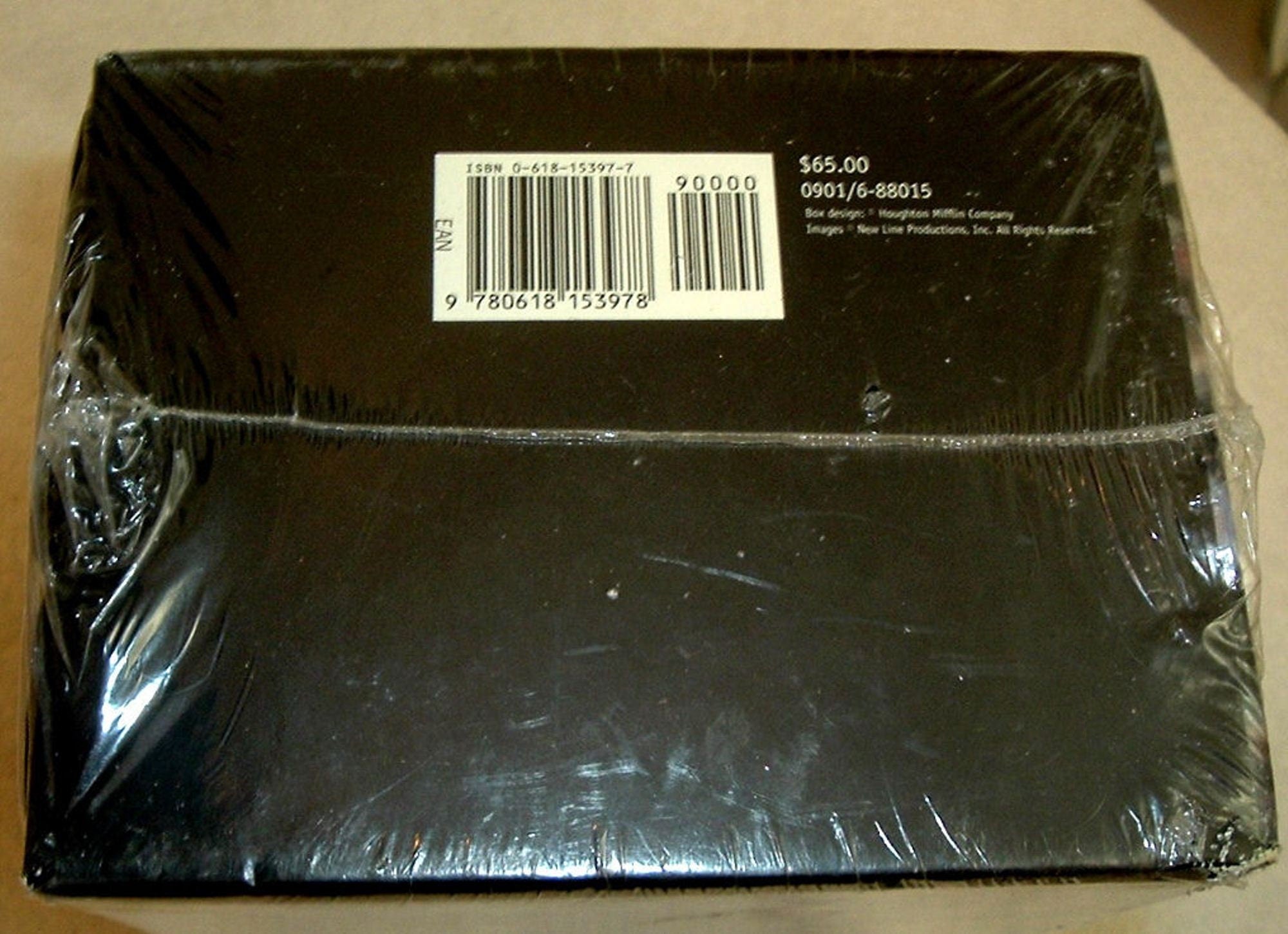 The Lord of the Rings 3-Volume Set: Movie Edition with Slipcase New