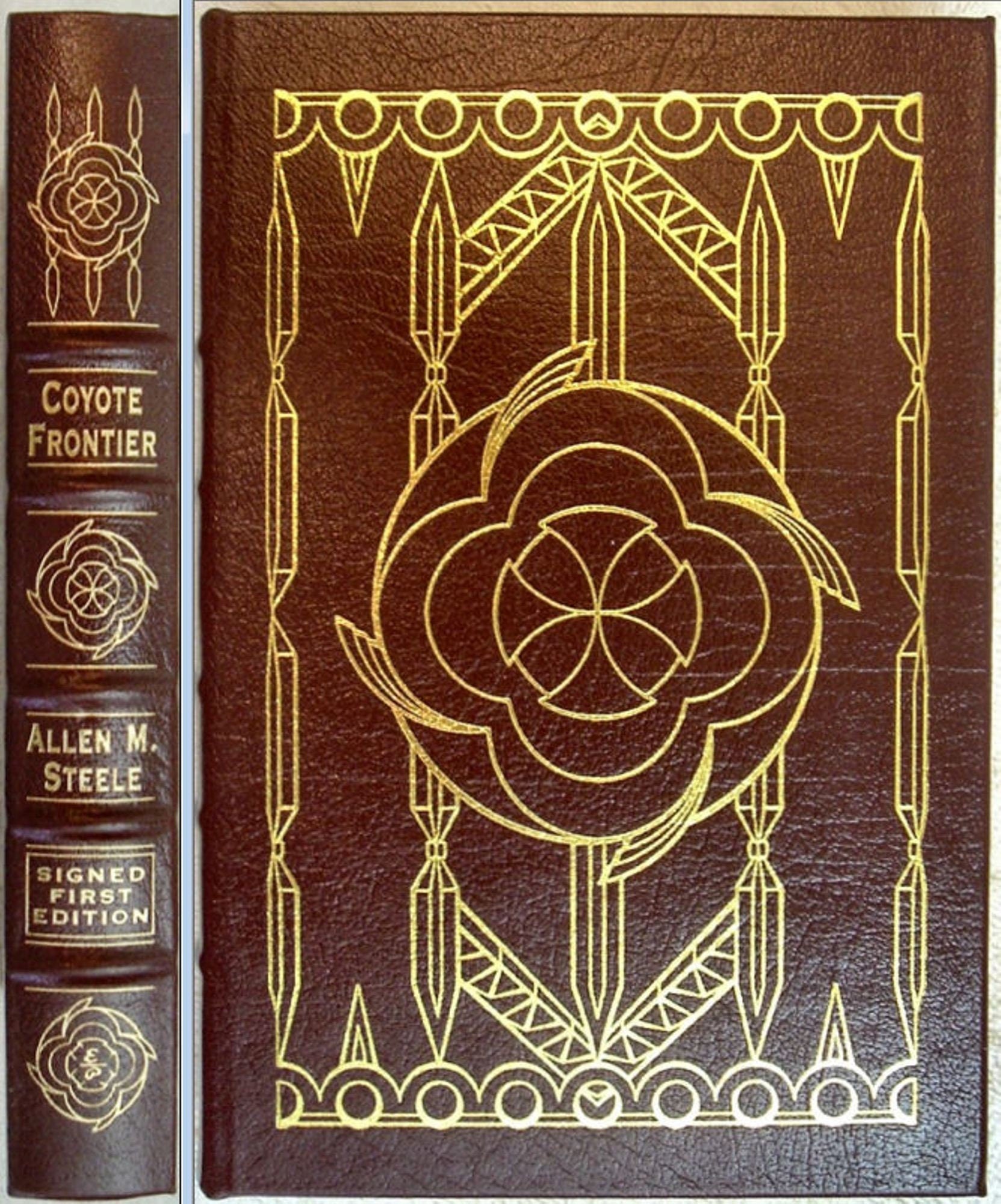 COYOTE FRONTIER by Allen M Steele Easton Press Signed First Edition 2005