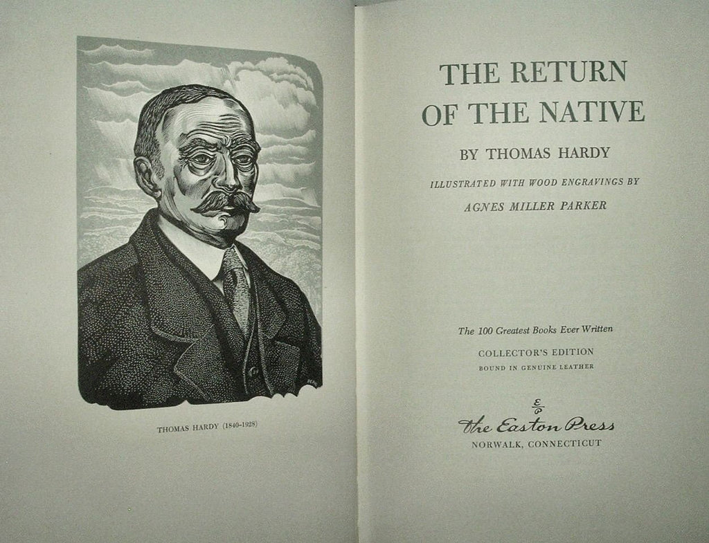 The RETURN of the NATIVE by Thomas Hardy Easton Press Leather 1978