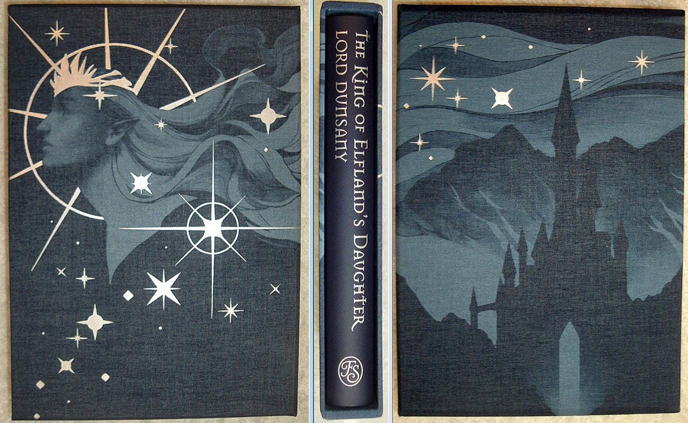 The King Of ELFLAND'S DAUGHTER by Lord Dunsany Folio Society Illustrated