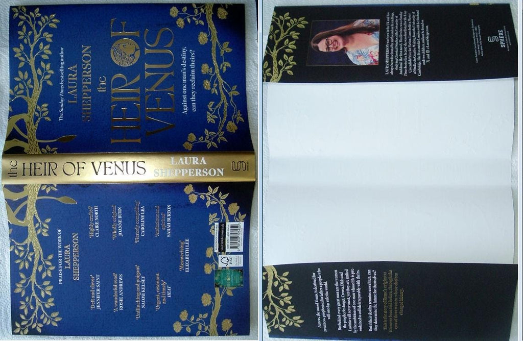 Signed First Edition: The Heir of Venus by Laura Shepperson (2024)