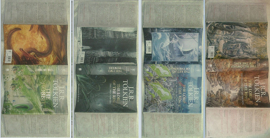 The HOBBIT & The LORD Of The Rings by JRR Tolkien 4 Vol Set illus by Alan Lee New Hardcovers
