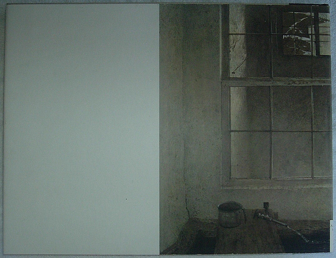 Andrew Wyeth Art Book: First Edition, 1968, Color Prints
