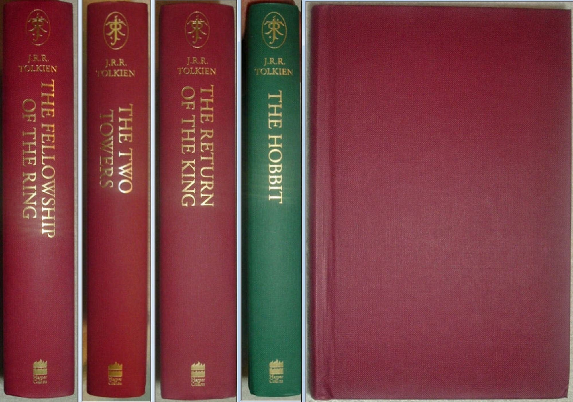 The HOBBIT & The LORD Of The Rings by JRR Tolkien 4 Vol Set illus by Alan Lee New Hardcovers