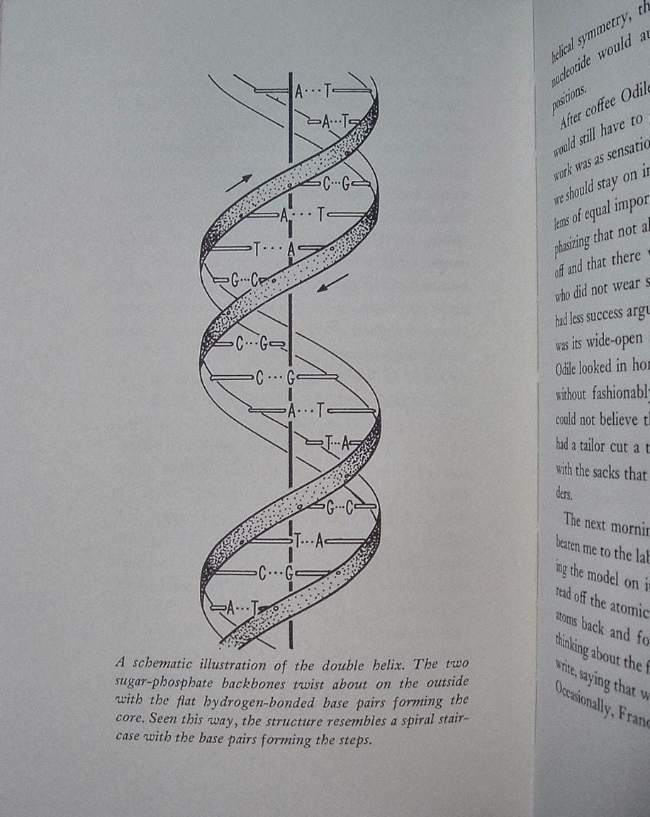 THE DOUBLE HELIX by James Watson Easton Press Limited Edition Signed 1996