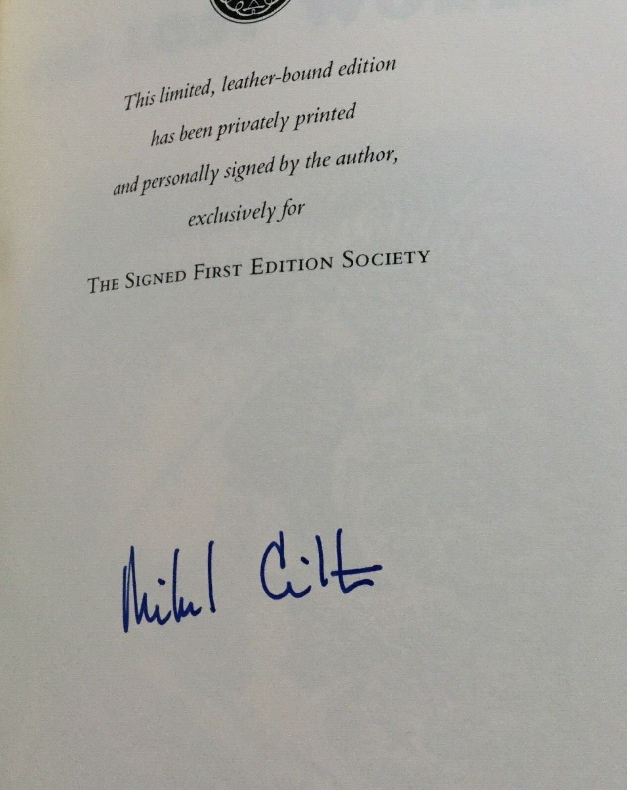 The Lost World: Signed First Edition, Franklin Library Leatherbound