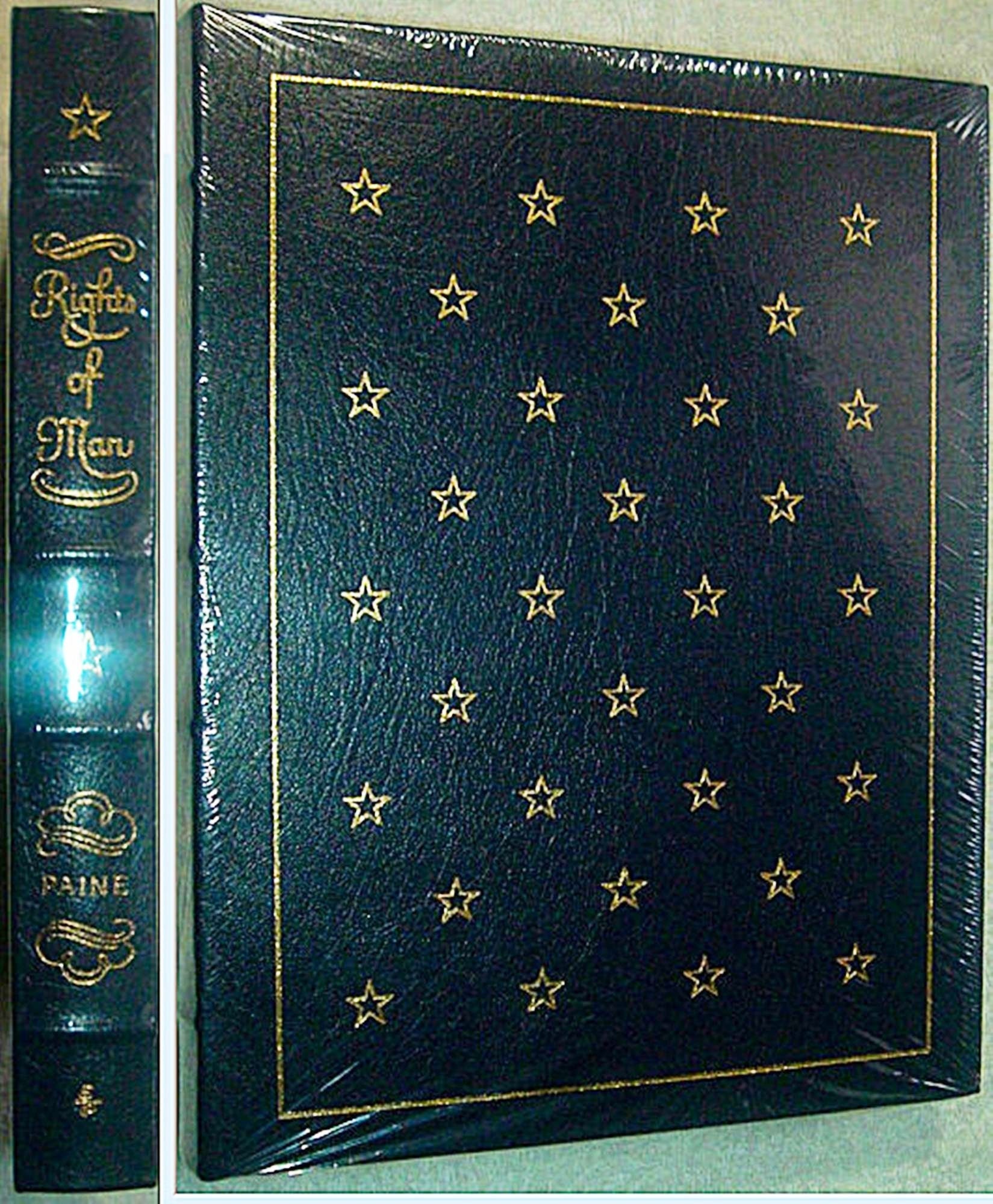 RIGHTS OF MAN by Thomas Paine Easton Press Genuine Leather New 1979