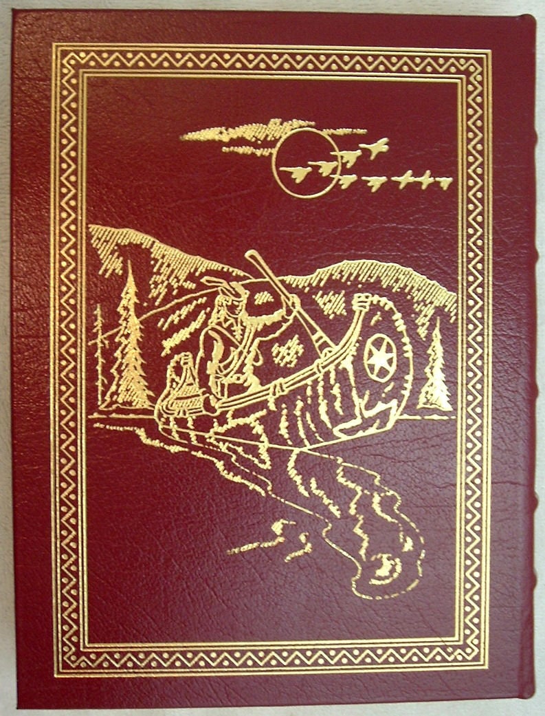 THE DEERSLAYER by James Fenimore Cooper Easton Press Leather NC Wyeth Illustrated 1998