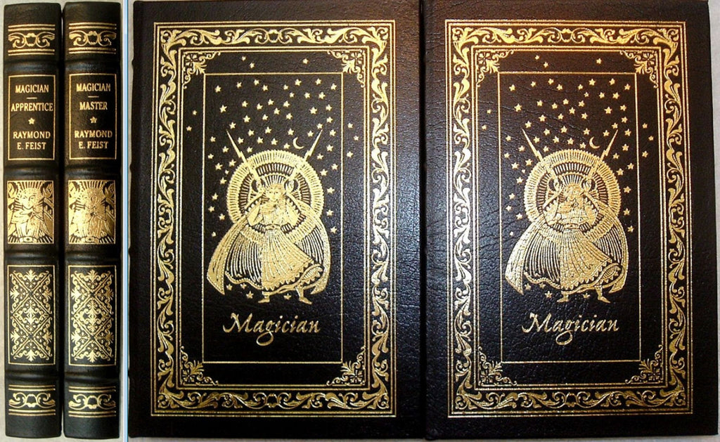 MAGICIAN - APPRENTICE & MASTER by Raymond Feist Easton Press 2 Volume Set Signed 1998